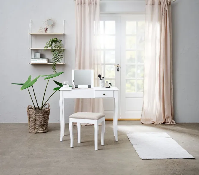 Væghylde HEJLSMINDE 3 hylder hvid/natur