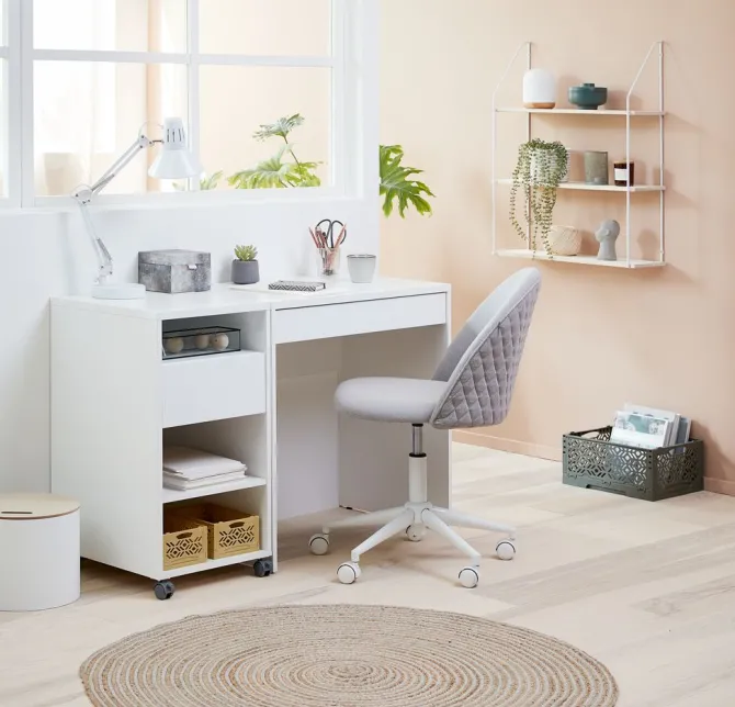 Væghylde HEJLSMINDE 3 hylder hvid/natur