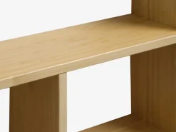 Væghylde SALTRUP 6 hylder bambus