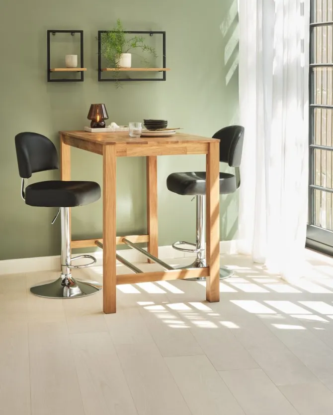 Væghylde TRAPPEDAL 2 stk/pk egefarve/sort