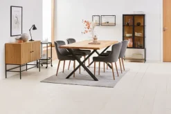 Væghylde TRAPPEDAL 2 stk/pk egefarve/sort