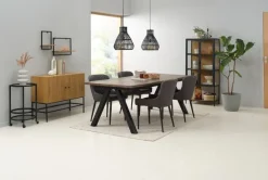 Væghylde TRAPPEDAL 2 stk/pk egefarve/sort