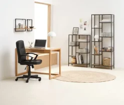 Væghylde TRAPPEDAL 2 stk/pk egefarve/sort