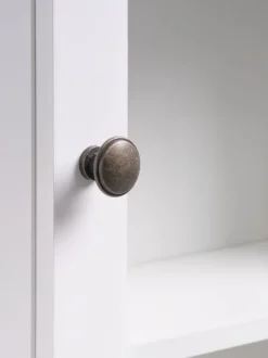 Vægskab MALLING 1 glaslåge hvid