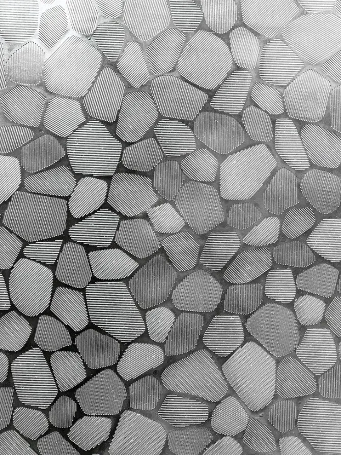 Vinduesfolie FOSSEN 45x200 sten