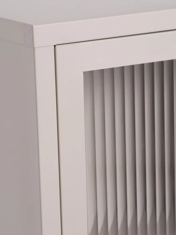 Vitrine HOPTRUP 1 låge beige