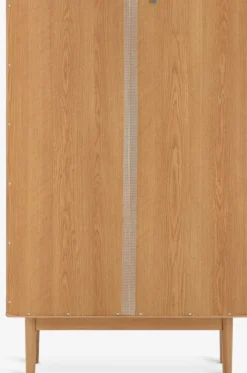 Vitrine VESTERBY lav 2 låger eg natur