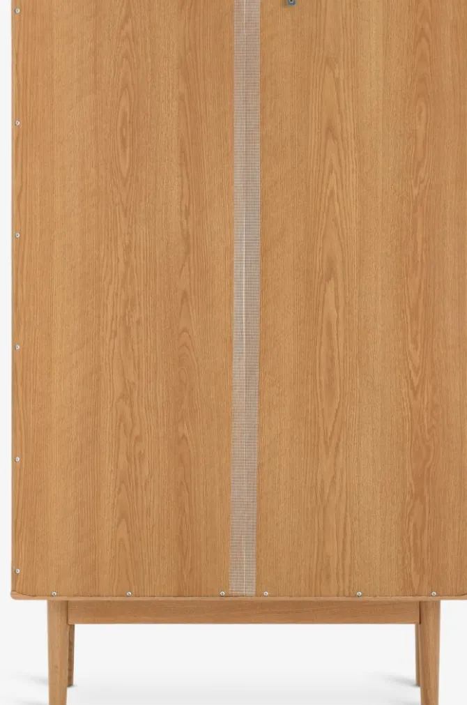 Vitrine VESTERBY lav 2 låger eg natur