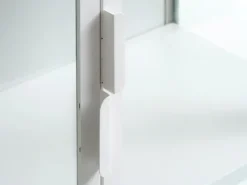 Vitrineskab VIRUM 2 låger hvid